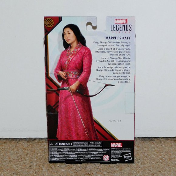 2021 Marvel Legends Shang-Chi and the Legend of the Ten Rings 6" Katy Figure New - Picture 2 of 6